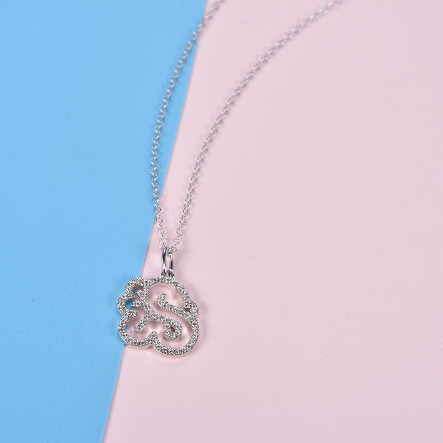 Snake-Golden Plated Silver Zodiac Animal Pendant.