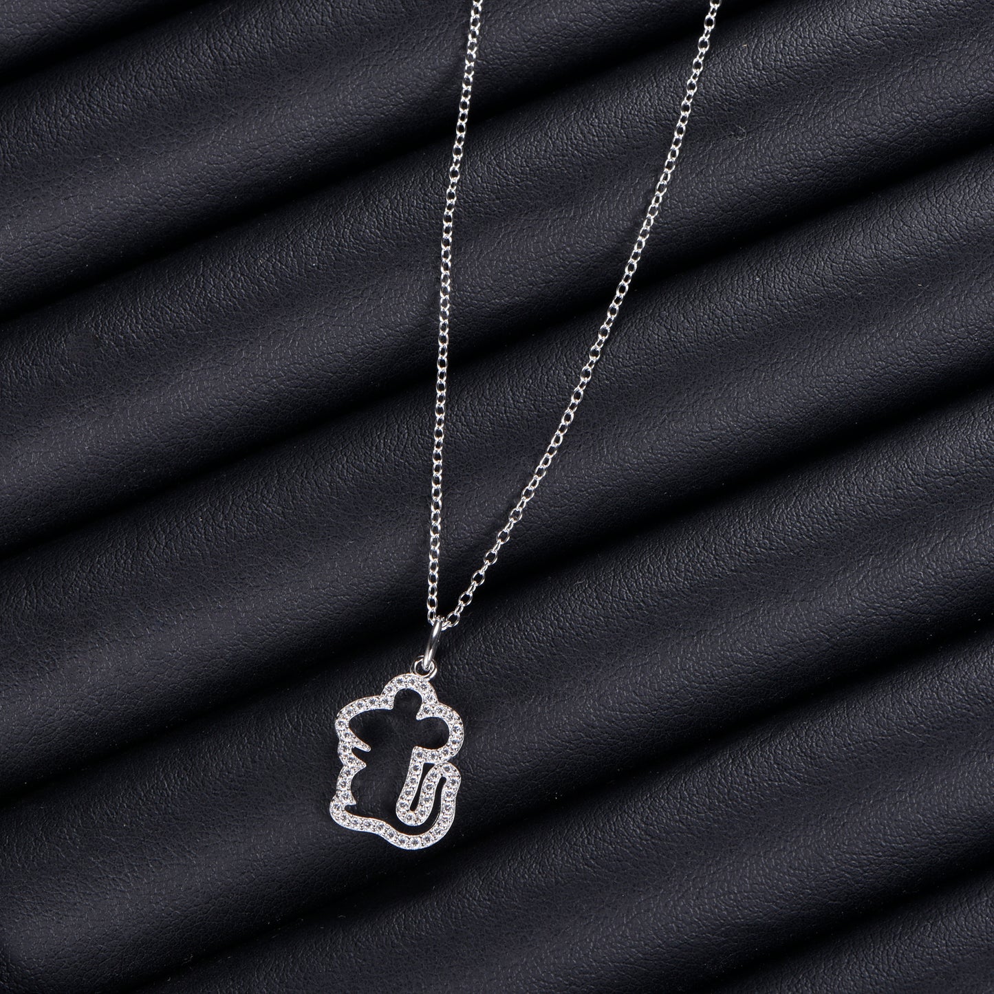 Mouse - Golden Plated Silver Zodiac Animal Pendant.