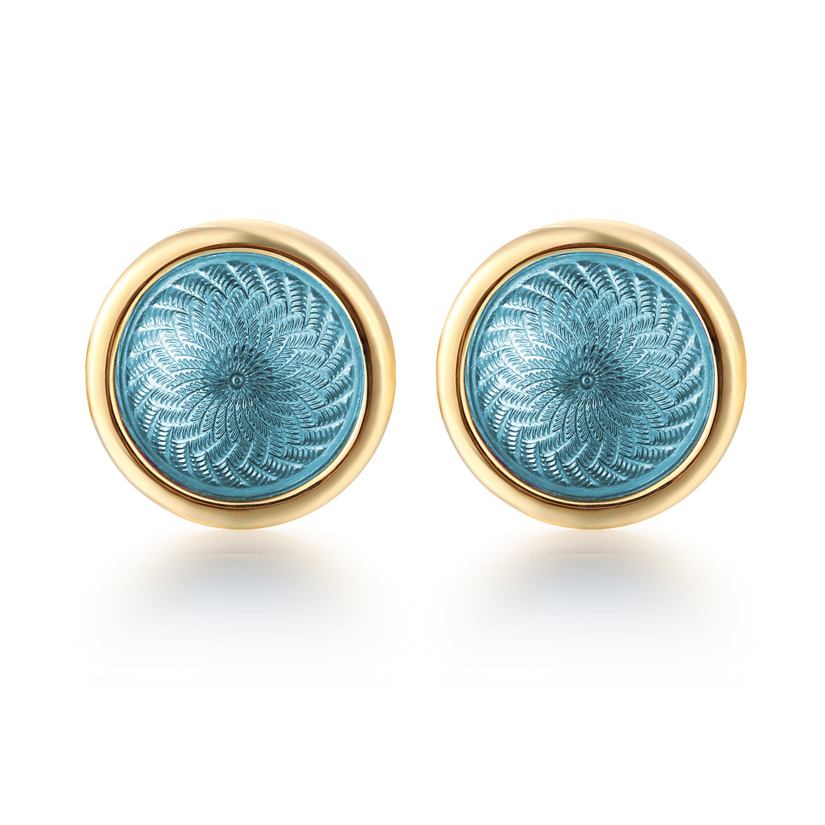 Round Stud Earrings - V1625/OT/00/00/102
