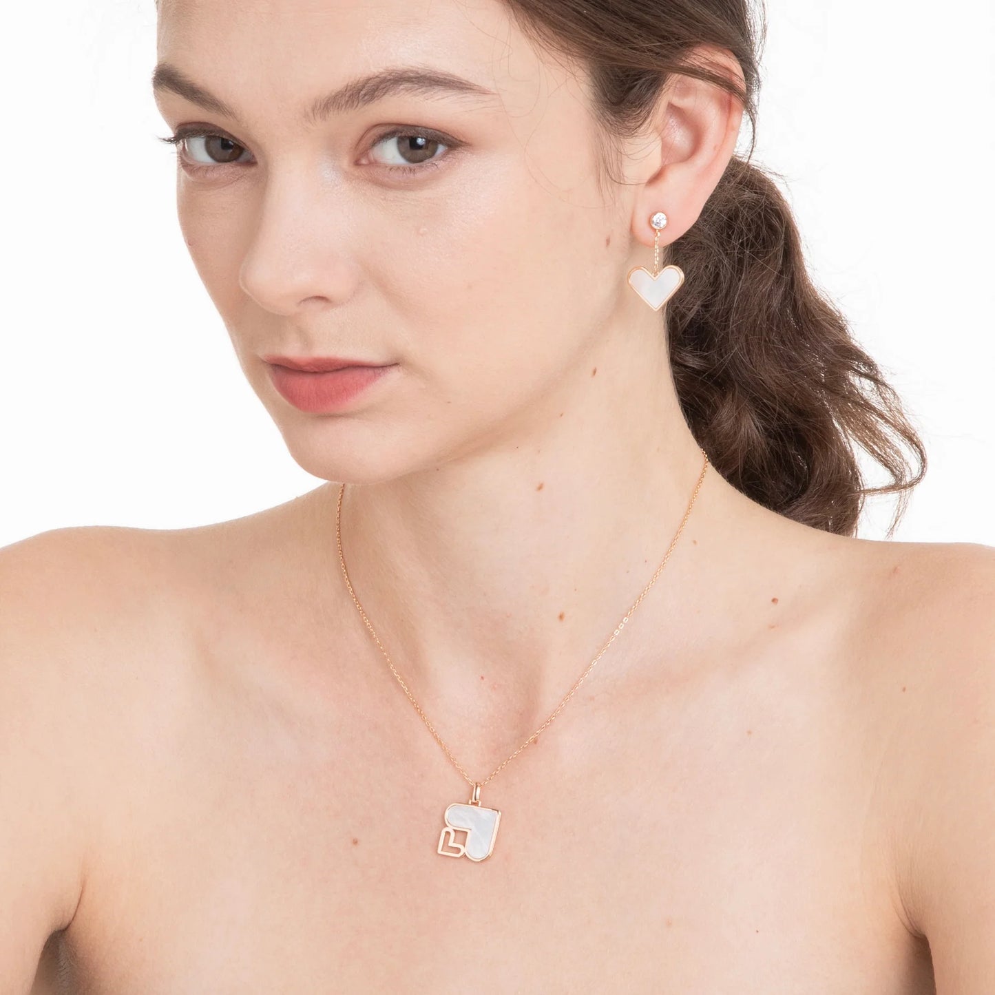 HEART-TO-HEART EARRING - RG