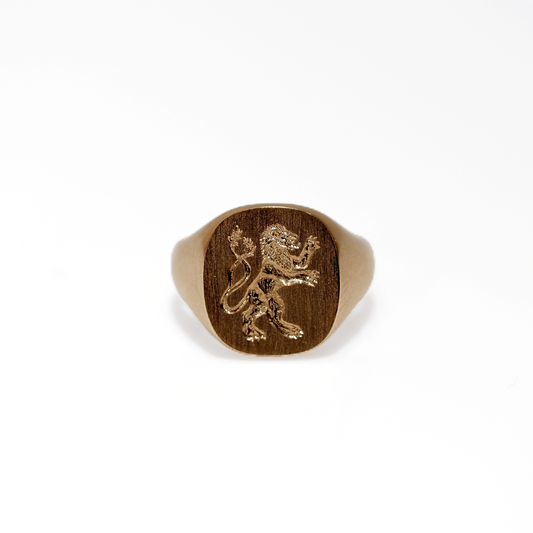Signet ring YG - 50042/00/00/01/10251