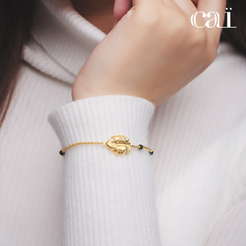 Sun Goddess Collection - Gold Plated 925 Silver  Bracelet