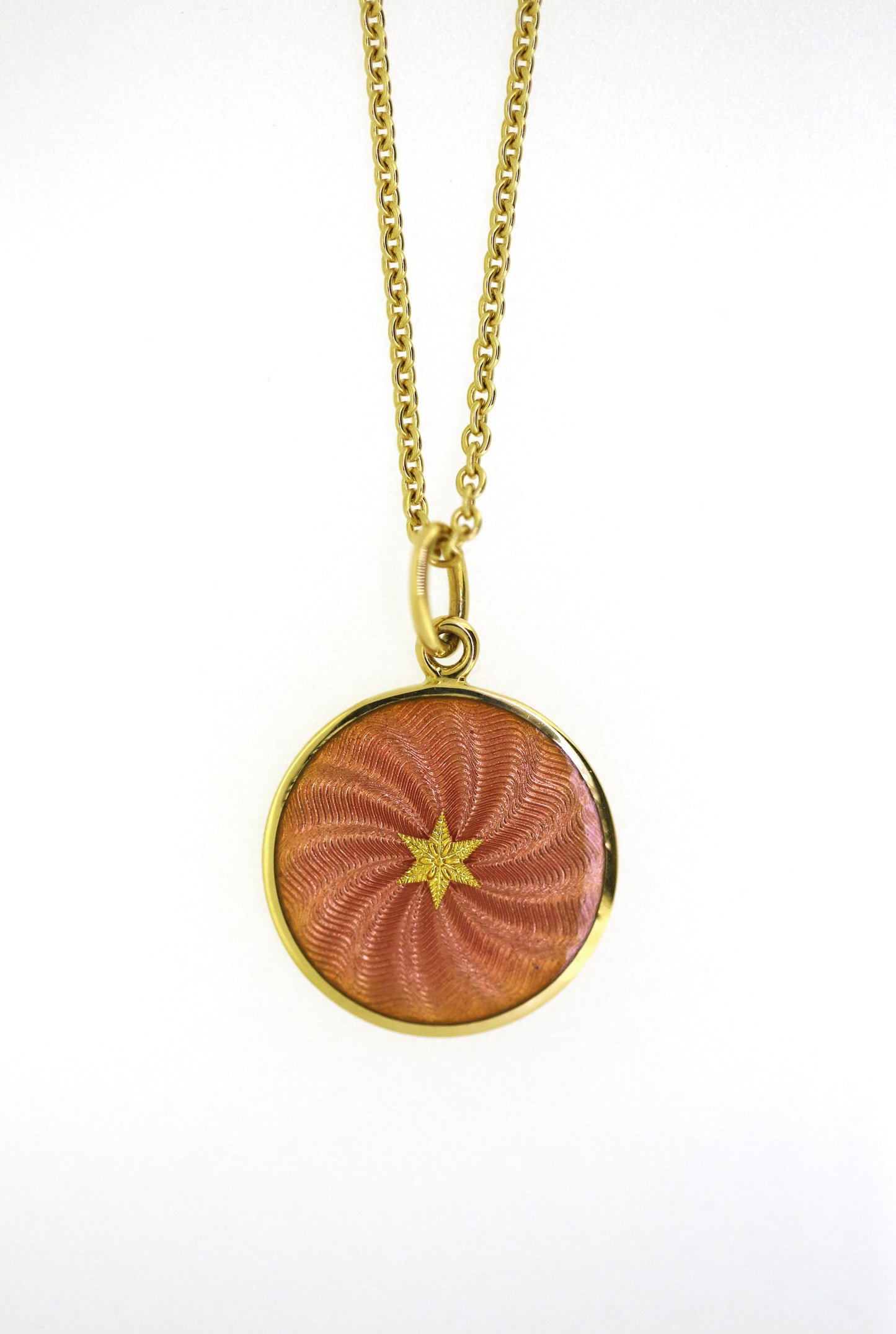 Round Disk Pendant - V1728