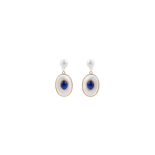 Azure Star Earring