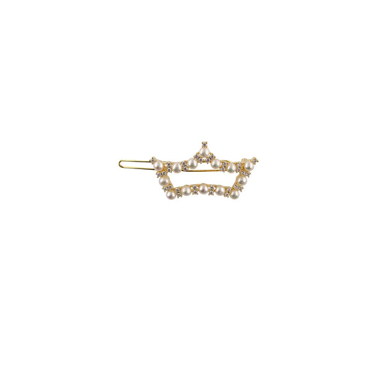CROWN PEARL HAIR CLIP