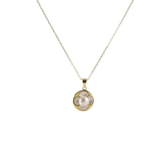 CAMELIA MINI PEARL NECKLACE