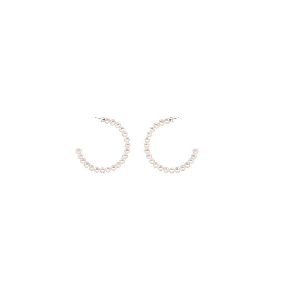 ESTELLE PEARL EARRING - MEDIUM