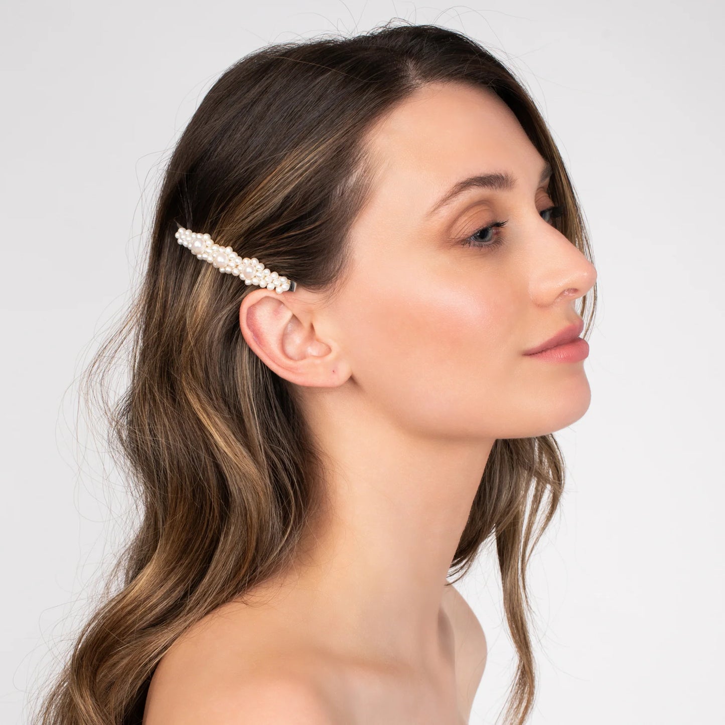 FLORAL PEARL HAIR CLIP