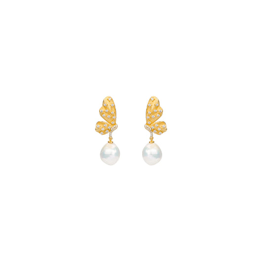 FLY PEARL EARRING
