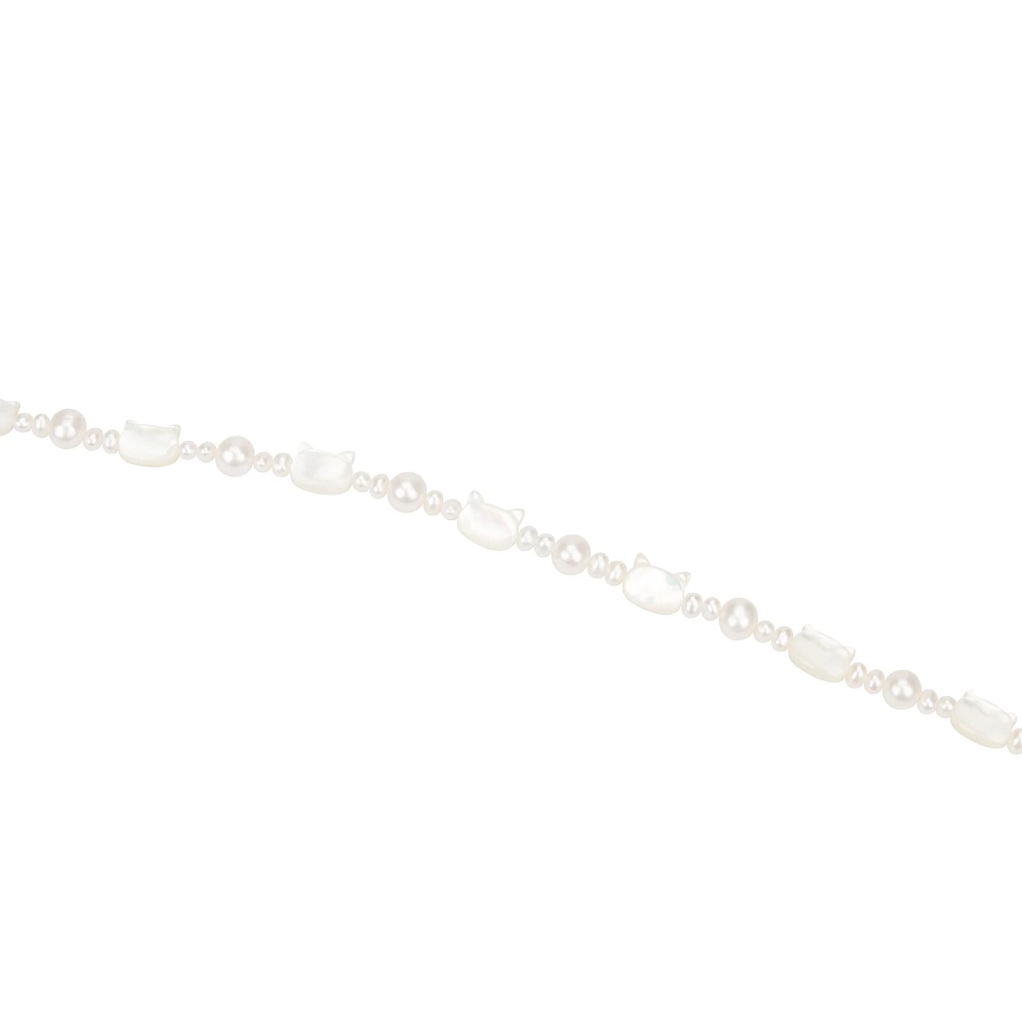 KITTY PEARL NECKLACE