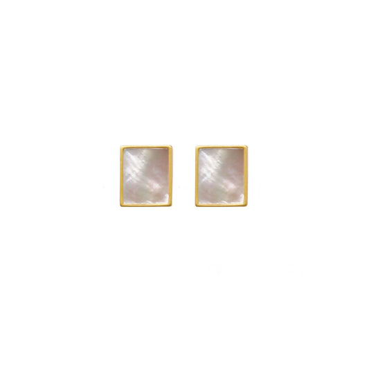 MIRRO EARRING - WHITE