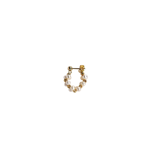 TEANNA DOUBLE PEARL EARRING