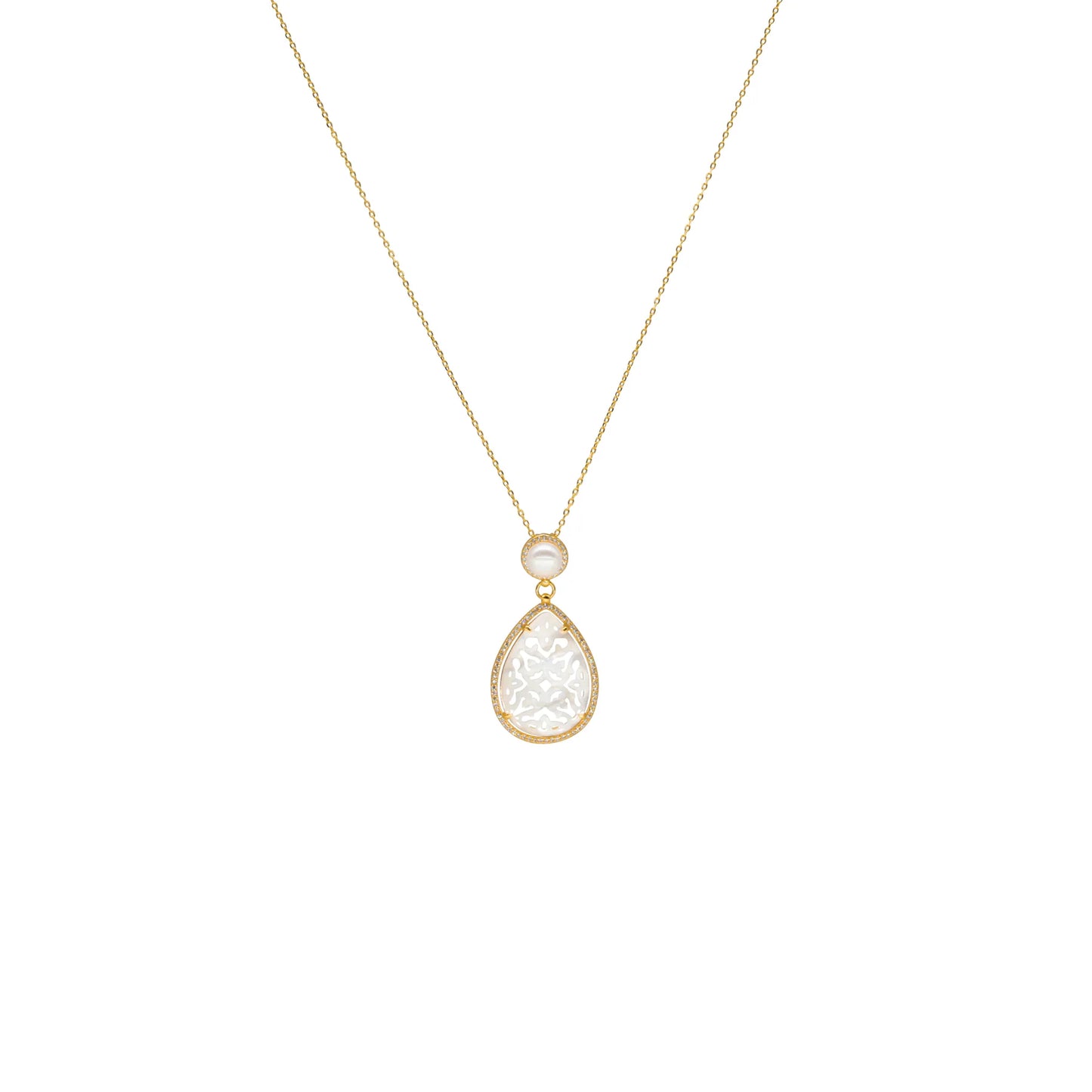 TOTEM PEARL NECKLACE