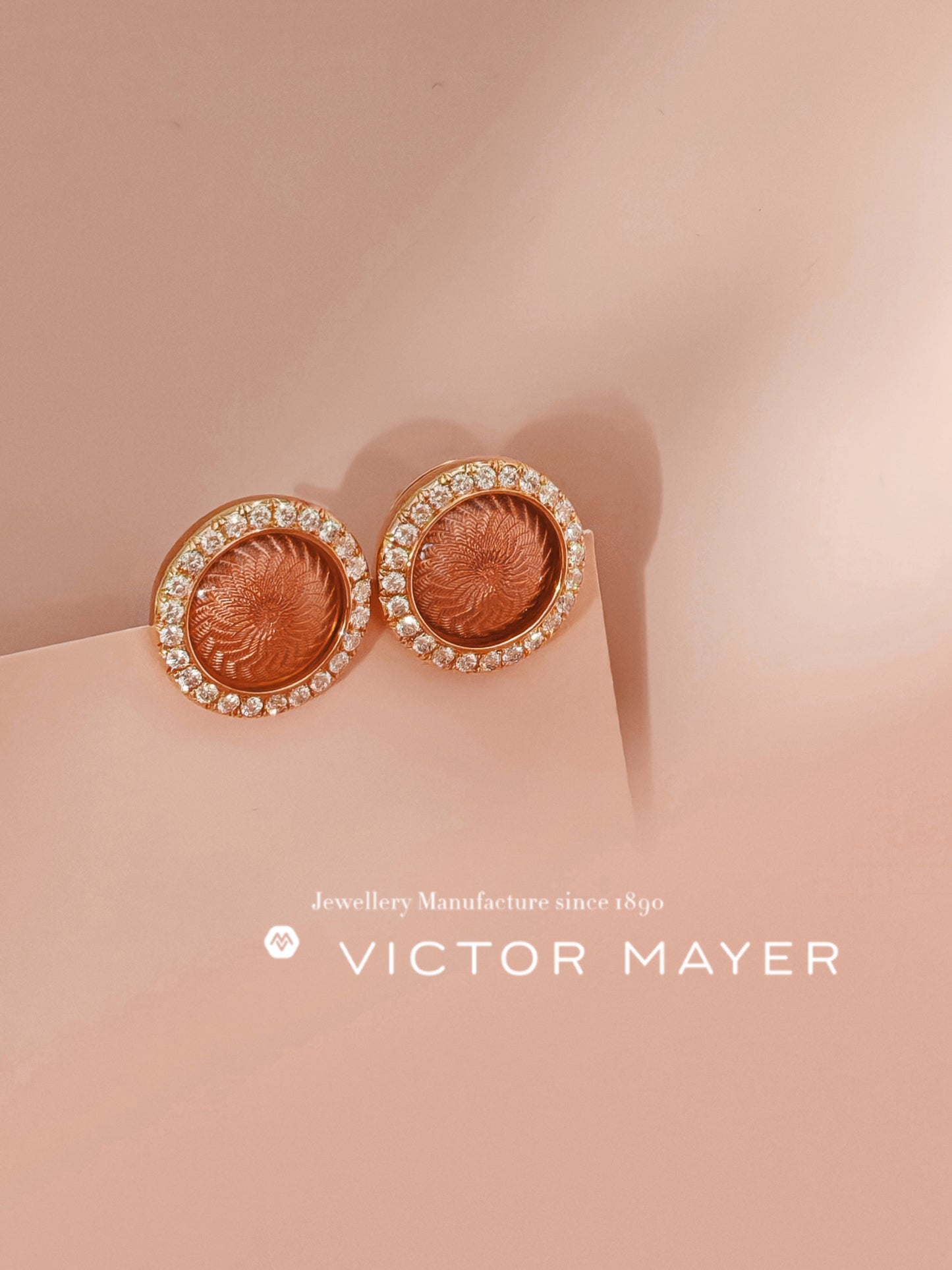 Round Stud Earrings - V1579/RO/00/00/106