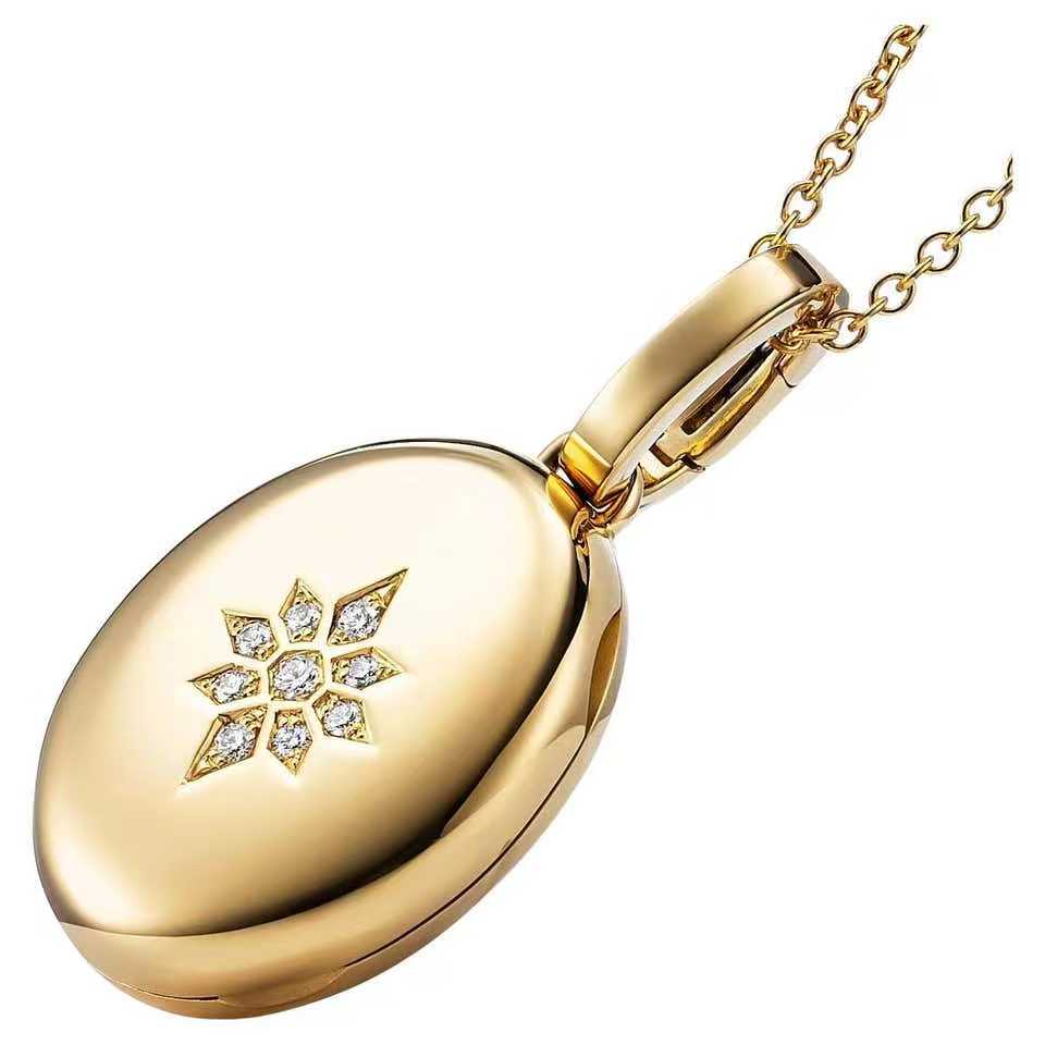 Oval locket pendant -V1754/00/00/00/102