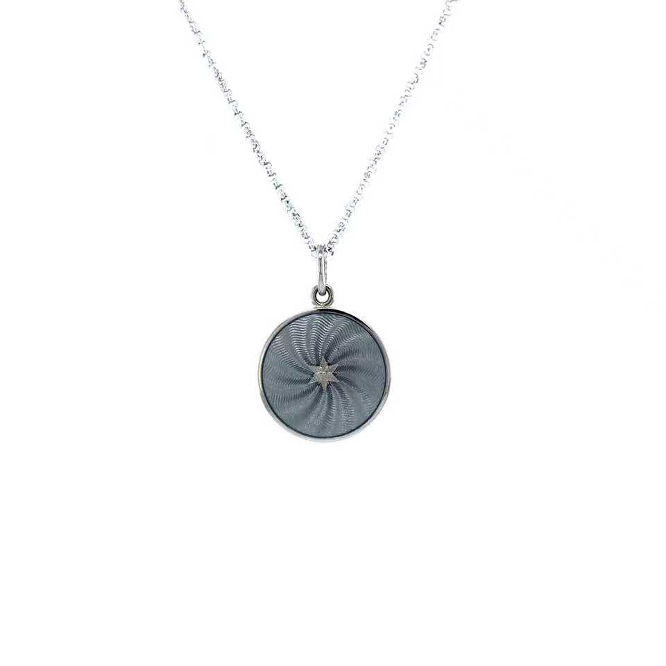Round Disk Pendant - V1728
