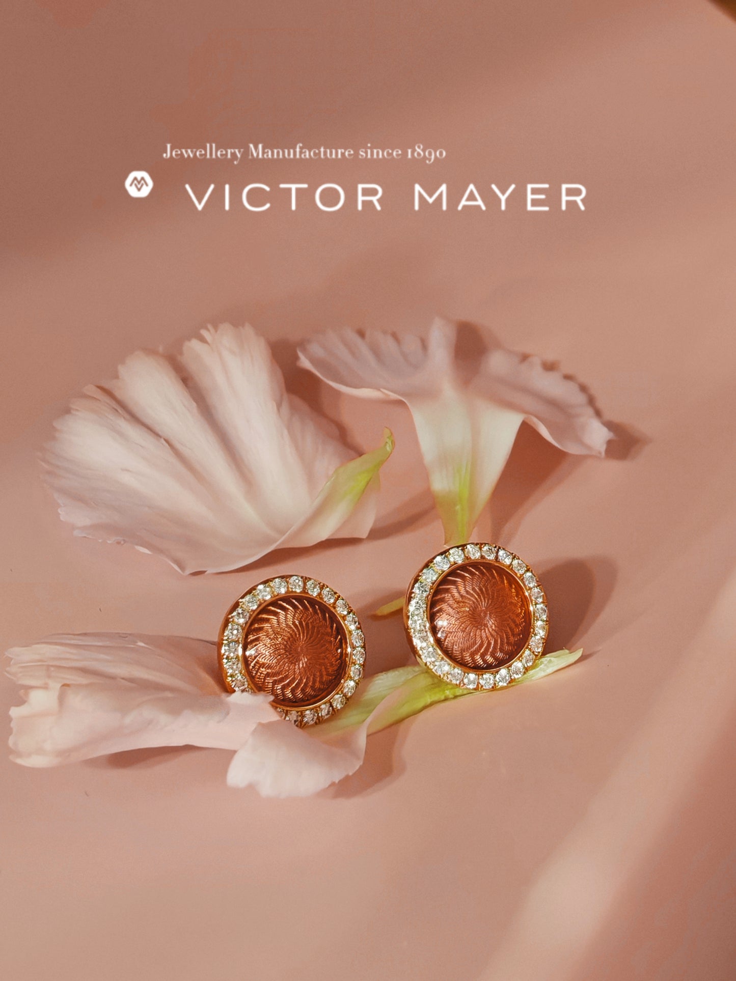 Round Stud Earrings - V1579/RO/00/00/106