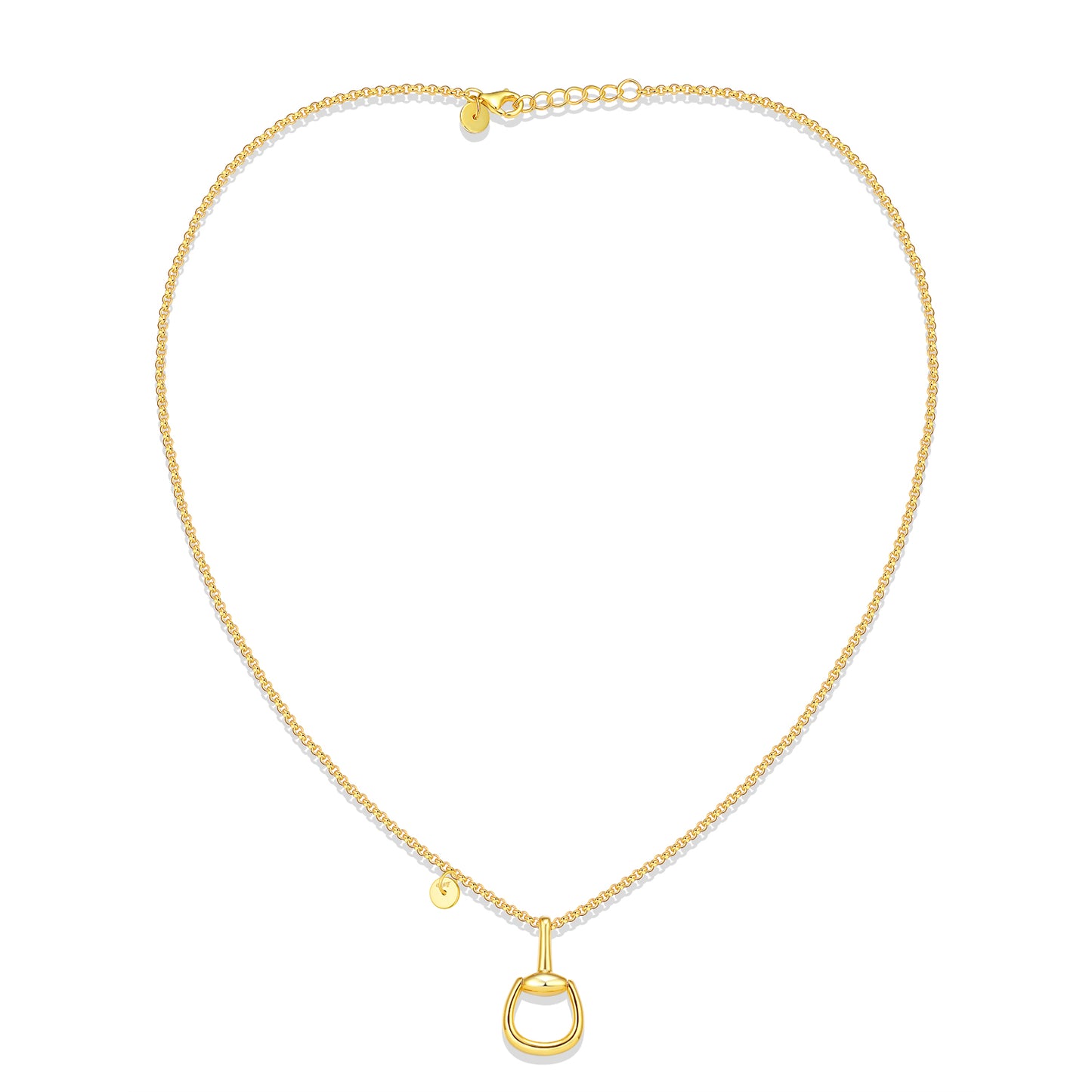 CAI Women Collection - Gold plated 925 Silver Elegant Pendant Necklace