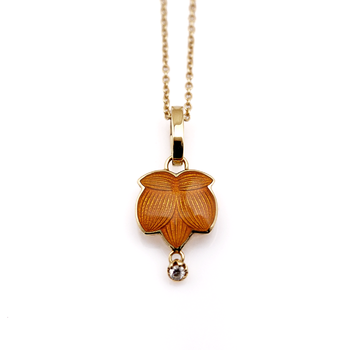 Leave Shaped Pendant - V1726/OH/00/00/101