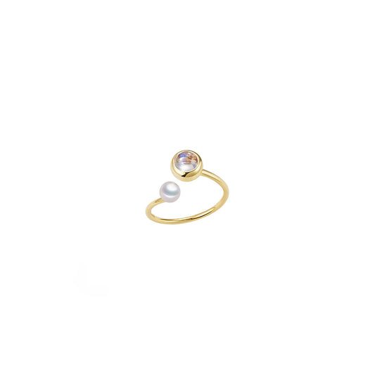 BIRTH STONE MOONSTONE RING