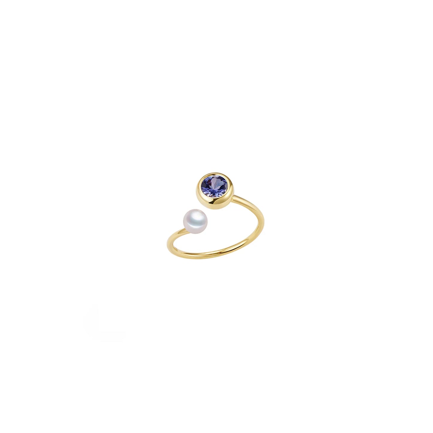 BIRTH STONE TANZANITE RING